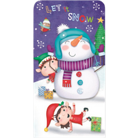 Giftmaker julkort - Låt det snöa