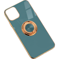 Hybridfodral med ringhållare iPhone 13 Pro Grey