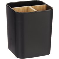 Hållare för badrumstillbehör - Svart