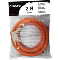 Cozze ® Slang för regulator 2 0 m (inkl. 2 klämmor)