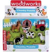 HTI Farm Chunky Wooden Puzzle
