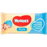 Huggies Våtservetter Pure - 56 st