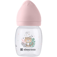 Kikka Boo Anti-Colic Savanna Pink Baby Feeding Bottle – 180 ml