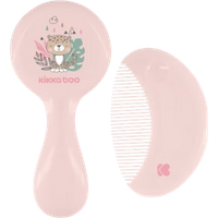 Kikka Boo Kam och Borste med Naturborst - Savanna Pink