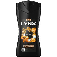 Lynx Gold 3-i-1 Body, Face & Hair Wash - 225 ml