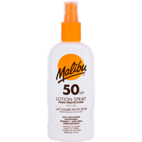 Malibu SPF 50 Hög Skydd Vattenresistent Lotion Spray - 200 ml