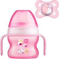 MAM matningstränare och napp - Rosa