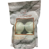 Manna Kadar Sea Minerals Aloe Cucumber Bath Bomb - 4 st