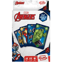 Marvel Avengers Shuffle 4-in-1 Card Game