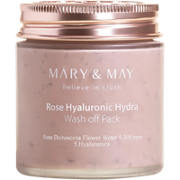 Mary & May Rose Hyaluronic Hydra Wash Off Pack - 125g