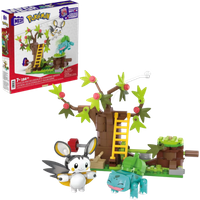 Mega Pokémon Emolga and Bulbasaur's Building Toy Kit – 194 Pcs