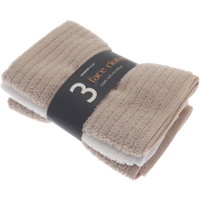 Microfibre Cleaning Face Cloths Assorted - 3 st