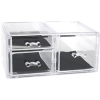 Confortime multifunktionell organisatör - 3 lådor av polystyren