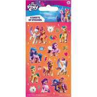 My Little Pony Party Stickers – 6 stk