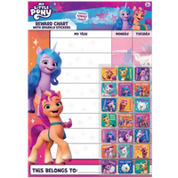 My Little Pony Reward Chart with Sparkly Stickers