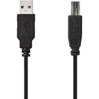 Nedis USB 2.0-kabel A (hankontakt) till B (hankontakt) - 0,5 meter