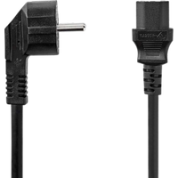 Nedis vinklad strömkabel - 5 meter