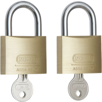 Nemef hänglås - 2 st