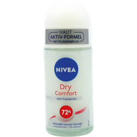 Nivea Dry Comfort Roll-On Deodorant - 50 ml