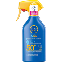 Nivea Sun Kids Protege & Cuida 5-i-1 Spray Solskyddsmedel SPF50+ 270 ml