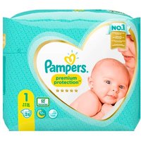 Pampers Premium Protection Storlek 1 (2-5 kg) - 26 st
