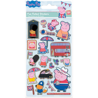 Peppa Pig Glorious Britain Foil Stickers