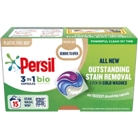 Persil 3 In 1 Bio Tvättkapslar - 15 st