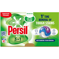 Persil Bio 3-i-1 Tvättkapslar – 12 st