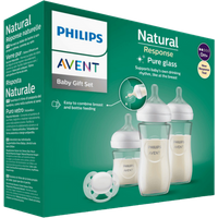 Philips Avent Natural Response Pure Glass 0+ Månader Baby Presentset