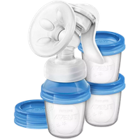 Philips Avent SCF330 Bröstpump med 3 koppar