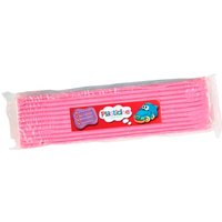 Block av modelleringslera av plasticine - rosa