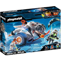 Playmobil 70231 Spy Team Command Släde