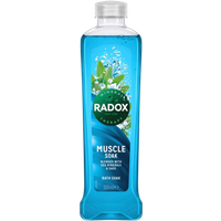 Radox Muscle Soak Badskum med Havsmineraler och Salvia - 500ml