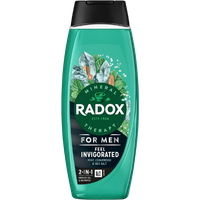 Radox Therapy Feel Invigorated 2-i-1 Duschgel för Män – 450 ml