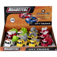Roadsterz City Trucks 4 Assorted