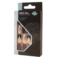 Kungliga konstgjorda naglar Jubilant-kistan - 24 st