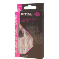 Royal Konstnaglar Midnight Minx Stiletto - 24 st