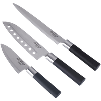 San Ignacio Knivset i rostfritt stål - 3 delar