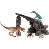 Schleich Dinosaurset med Grotta