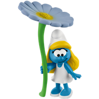 Schleich Smurfan med Blomma Mini Figur