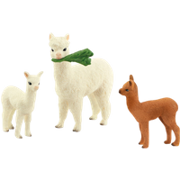 Schleich Wild Life Alpacka Figurset