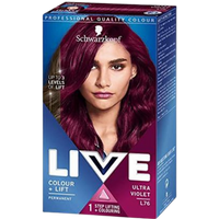 Schwarzkopf Live Colour + Lift Ultra Violet L76 Hårfärg