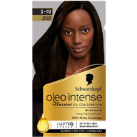Schwarzkopf Oleo Intense Svartbrun Permanent Hårfärg 2-10