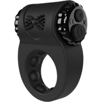 Screaming O Big O Ritz Rechargeable Vibrating Ring – Svart