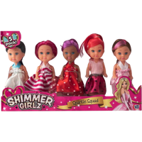 Shimmer Girlz Sparkle Squad Doll Assorted