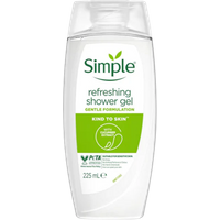Simple Kind To Skin Refreshing Duschgel - 225 ml