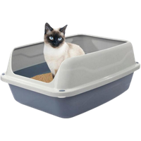 Sonic kattlåda Georplast - Grå