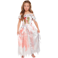 Spöklik Zombie Dotter Dräkt