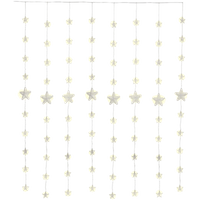 Goobay LED-stjärngardin med fjärrkontroll