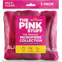 Stardrops The Pink Stuff Multi Clean 3-pack mikrofiberdukar